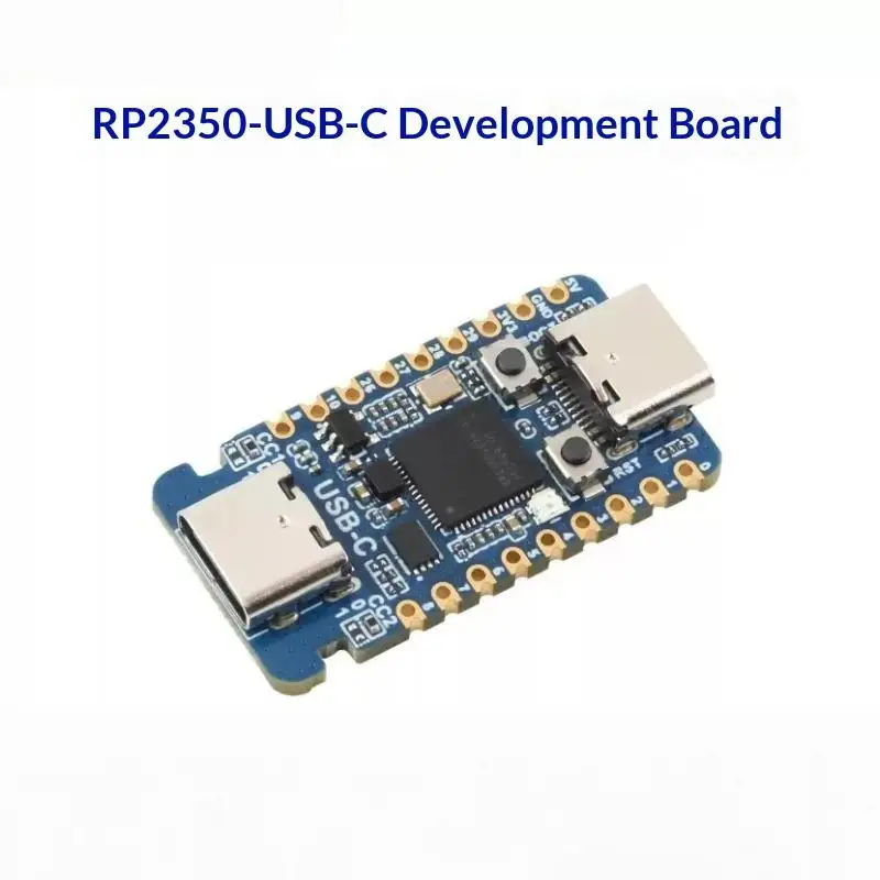 1Pcs RP2350 USB C Development Board High Compatibility Durable Module for Raspberry Pi Pico2 Industrial Prototype Testing