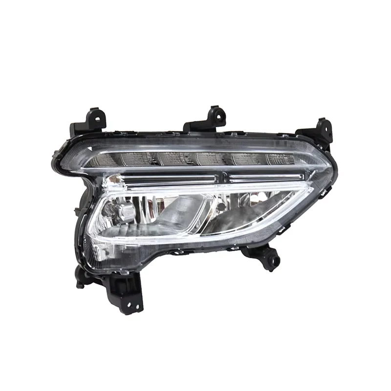 Car Front Bumper LED Daytime Running Light DRL Driving Lamp For Hyundai Santa Fe Sport IX45 2016-2018 922012W530 922022W530