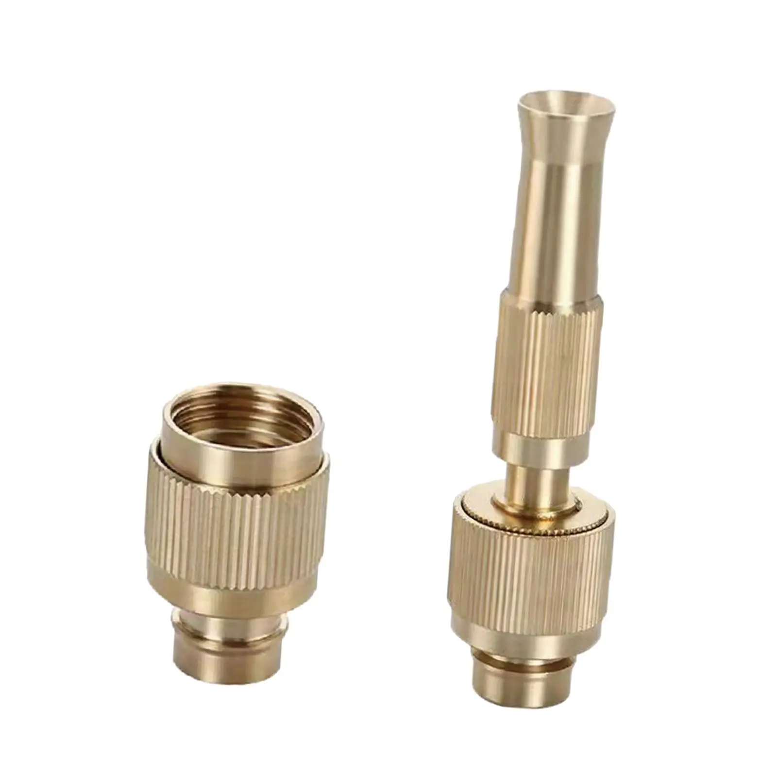 Brass Spray Nozzle High Pressure Sprayer Quick Connector for Yard Car Washing