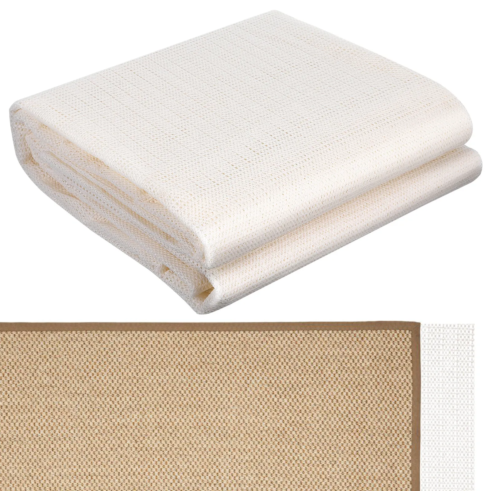 

Rug Pad 200x300cm Non Slip Carpet Pad Replacement Carpet Gripper For Area Rugs Prevents Sliding Protects Hardwood Floors