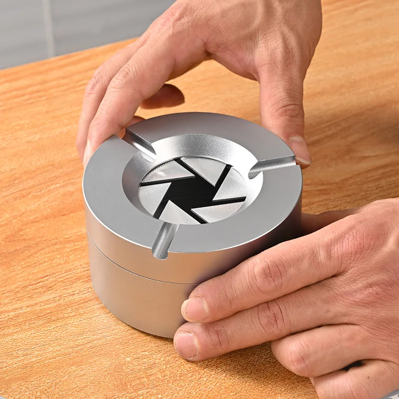 

Cool Premium Feel Mechanical Rotating Tray With Lid For Home Car Gift For Boyfriend