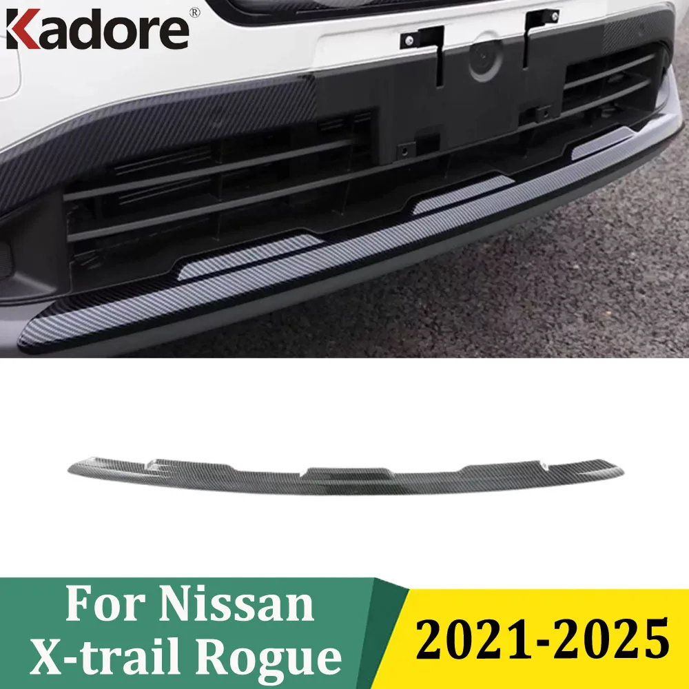 

For Nissan Rogue X-trail 2021 2022 2023 2024 2025 Front Lower Bumper Grille Strip Body Kit Diffuser Splitter Car Accessories
