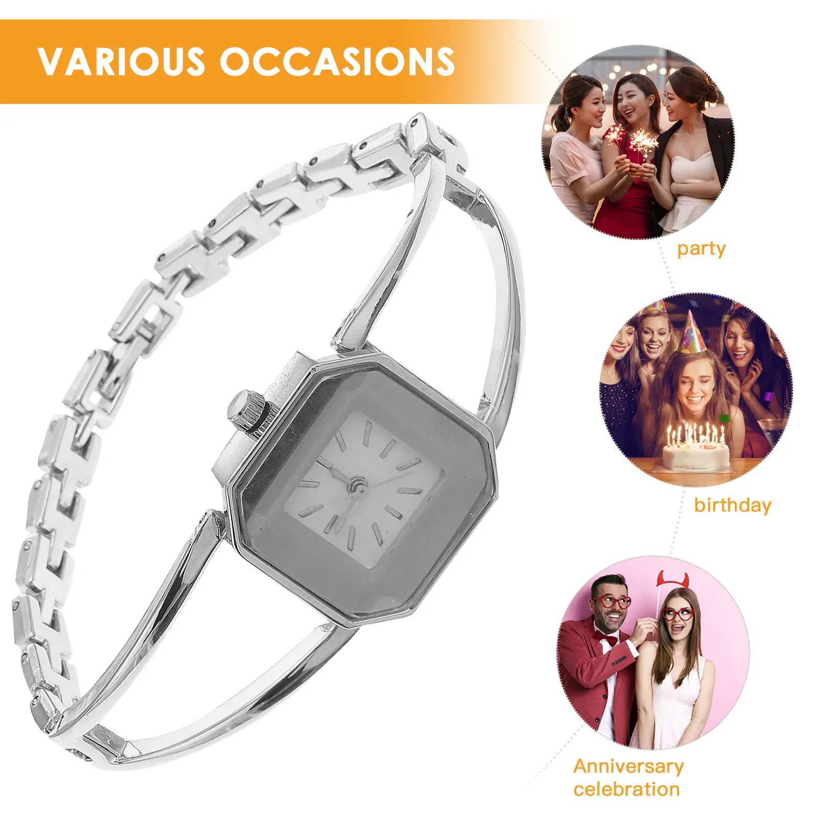 

Кварцевые часы с серебристо-черным циферблатом и римскими цифрами, модные повседневные элегантные женские наручные часы, подарок на Рождество, модные кварцевые часы