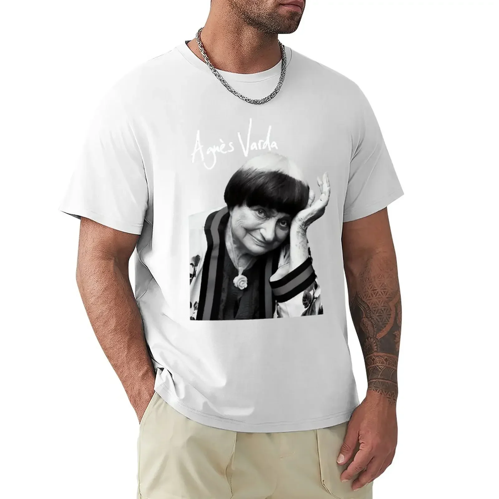 Agnes-Varda Tee Villages T-Shirt anime t shirts shirts graphic tee sublime T-shirts for men cotton