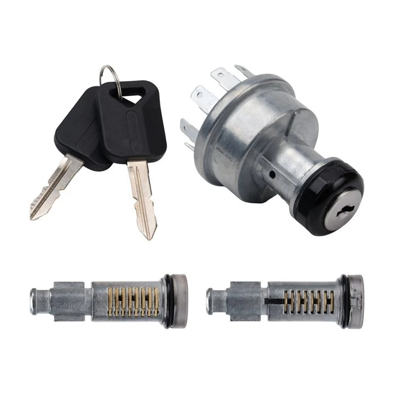 Efficientt-For Volvo VNL 2004-2017 924-5533 21780553 Car Vehicle Lock Cylinder Kit Ignition Cylinder Key