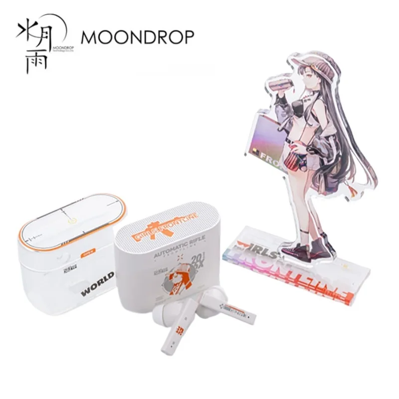 MOONDROP NEKOCAKE GIRLS FRONTLINE TWS IEMs True Wireless Earphones Support ANC A2DP/AVRCP/HFP/HSP/SBC/AAC Active Noise Canceling