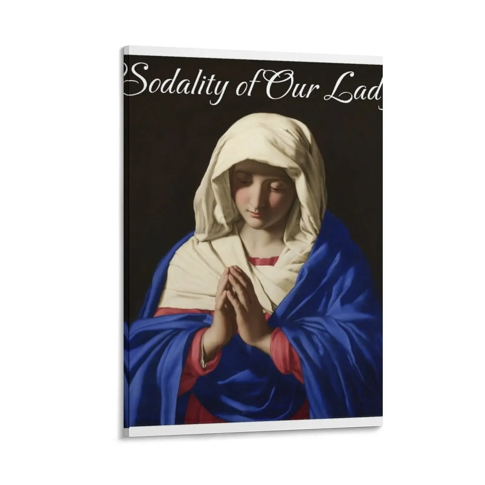 

Sodality of Our Lady Canvas Painting Decorative painting for bedroom wall art Wall paintings