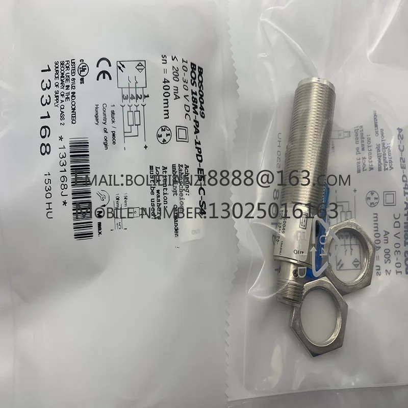 

The brand-new original sensor BOS0049 BOS 18M-PA-1PD-E5-C-S4 One year warranty in stock