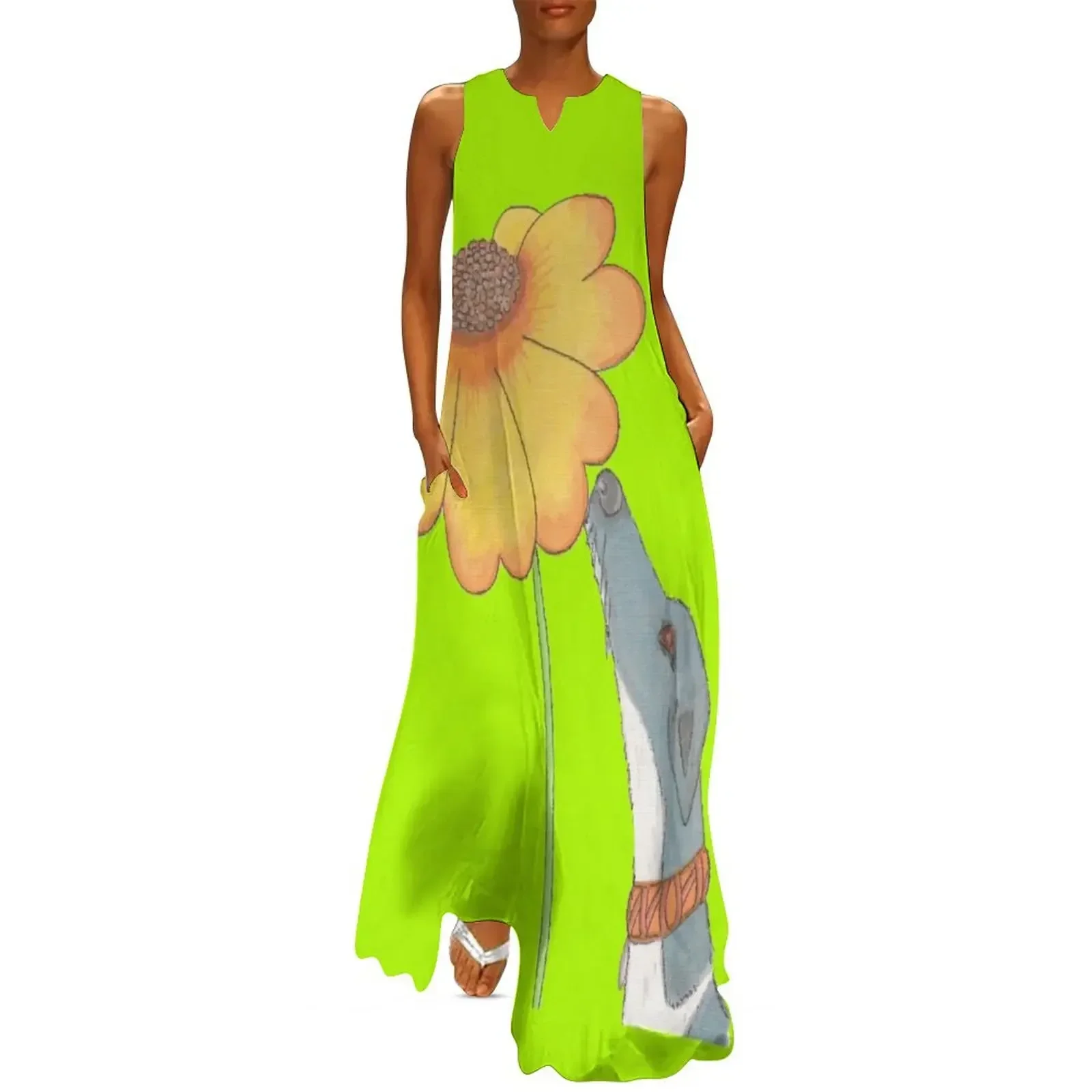 

Copy of Just Sniffing Sunshine Green Background Long Dress wedding guest dress 2025 purple dress Elegant gowns