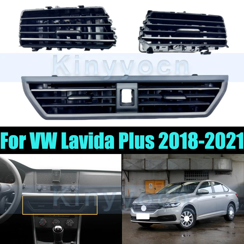

Center/Side Instrument Panel Air Conditioning Outlet Vent For VW Lavida Plus 2018-2021 Dashboard Conditioning Vent Outlet