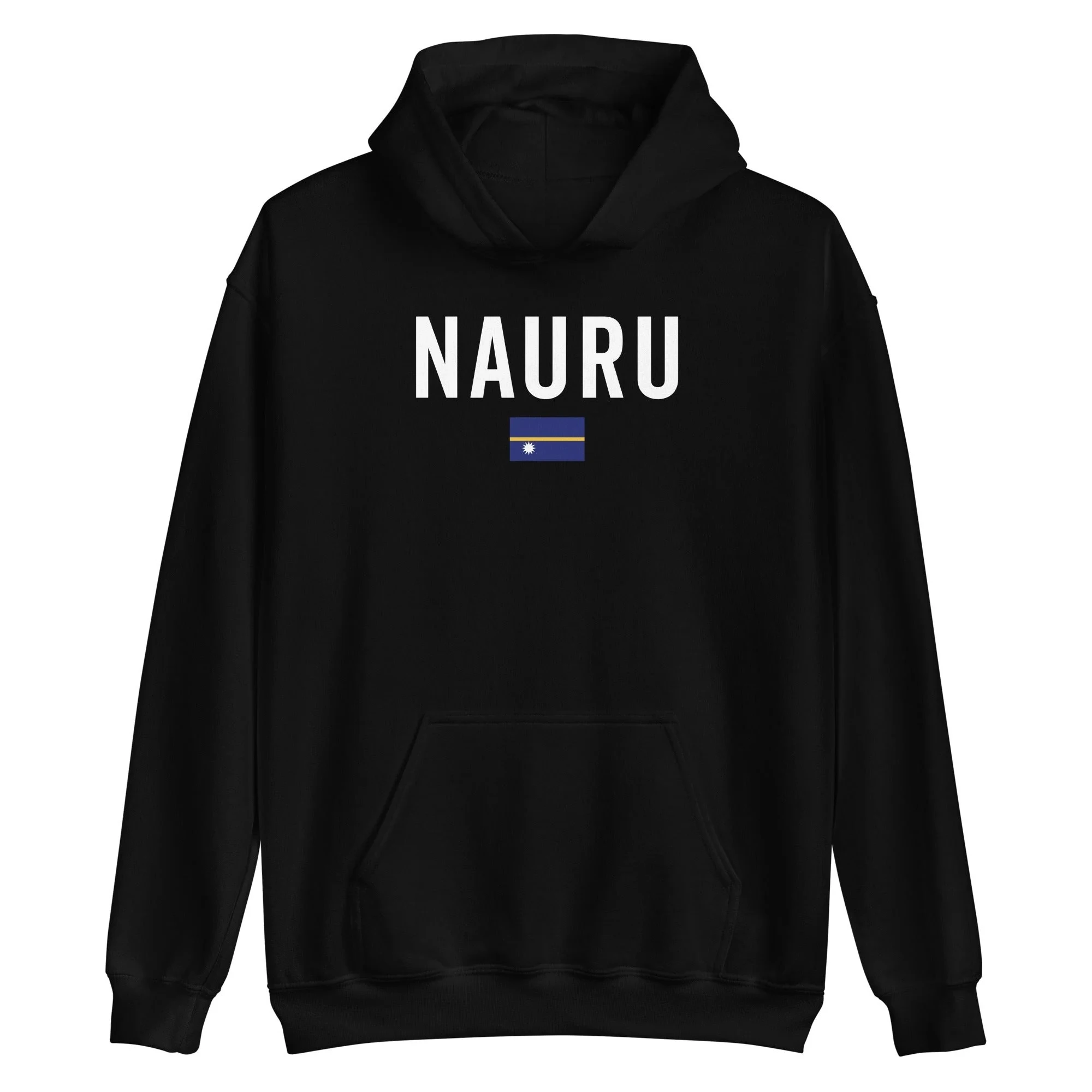 

Nauru Flag Hoodie Men's and Women's Long Sleeve Sweatshirt Pullover Sportswear Men Clothing Y2k Tops Retro Hip Hop Streetwear