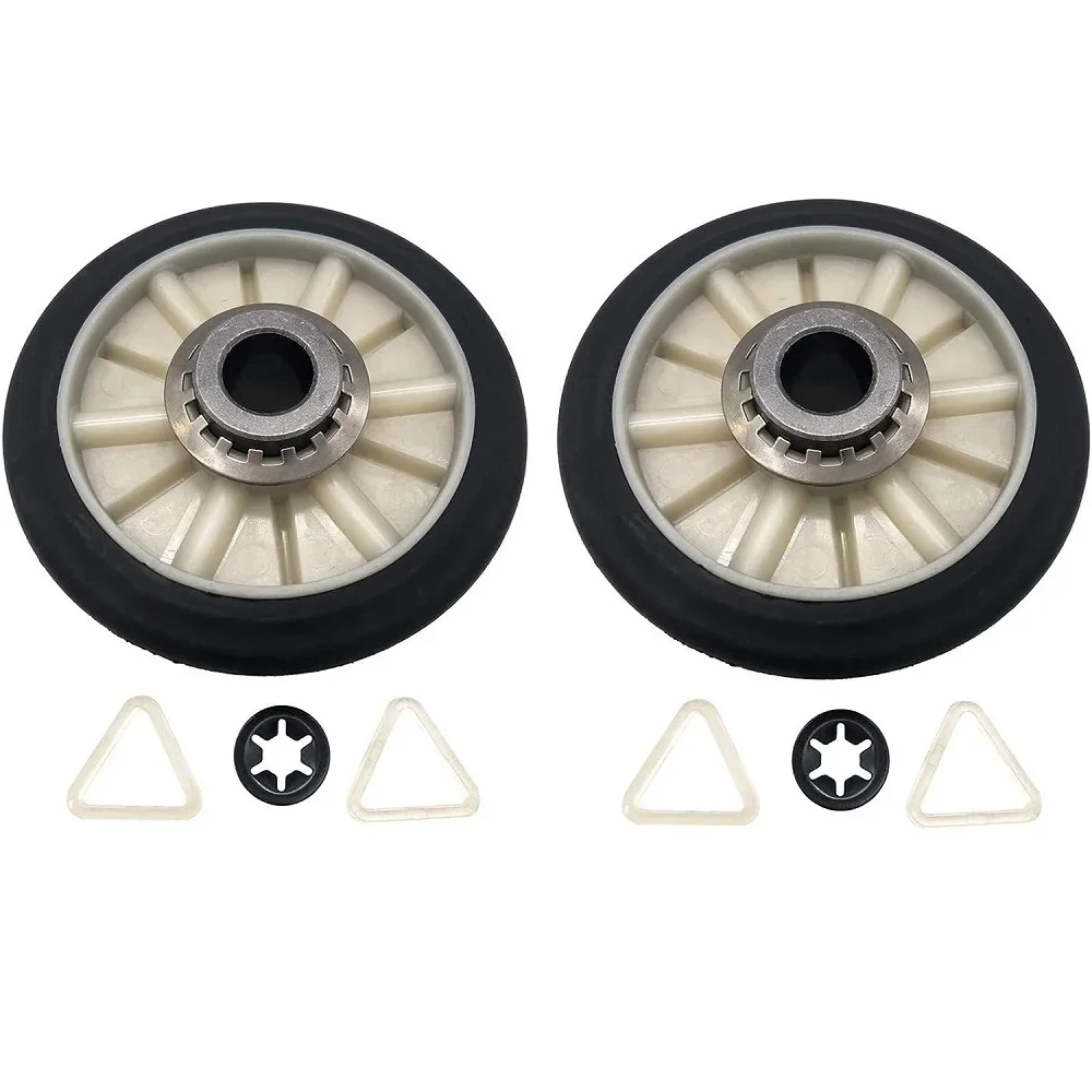 349241 T Dryer Rear Drum Support Roller Kit เข้ากันได้กับ Kenmore & Whirlpool Dryers 26000349241 , 337089 , 3389901 , 3397588