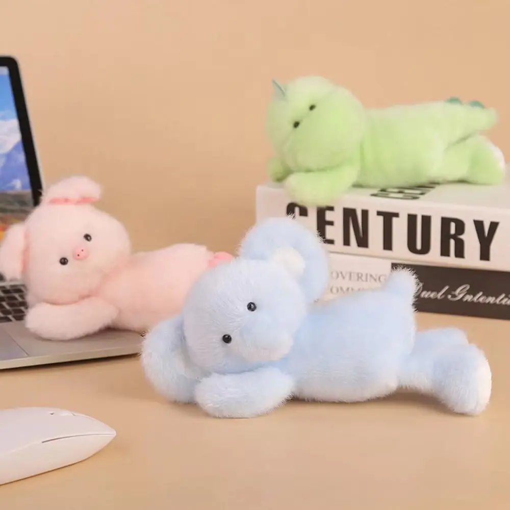 Pig Penguin Plush Wrist Rest Dinosaur Animal Monkey Plush Wrist Pad Cartoon Soft Bear Plush Toy Kids Birthday Christmas