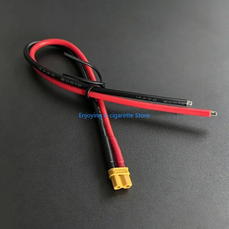 XT30 Parallel Battery Connector 14AWG Silicone Wire Male/Female Extension Y4QF
