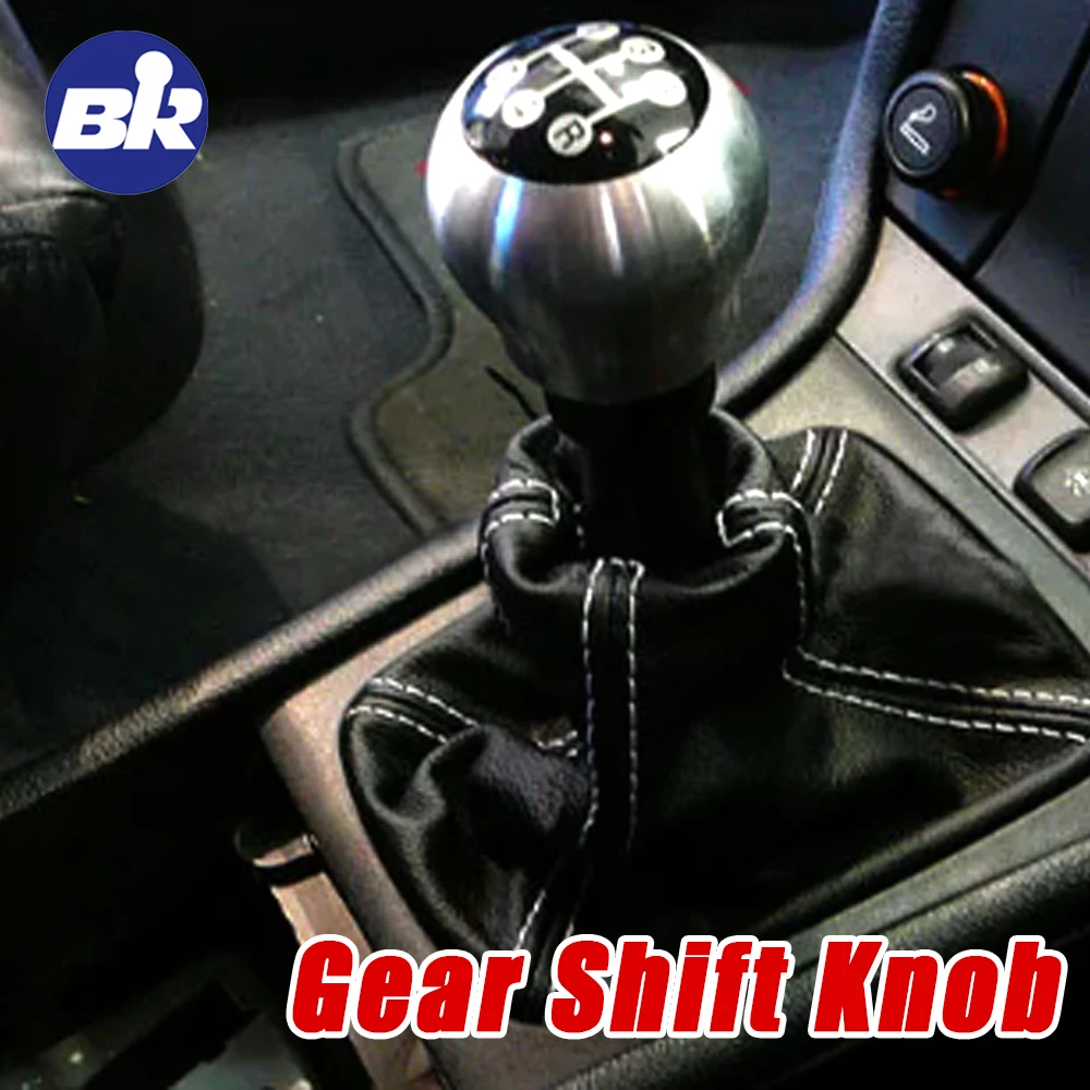 High-quality Car Shift Collars Auto Manual Stick Shifter Knob Boot Cover Gaiter Different Styles 16mm Universal PU Leather