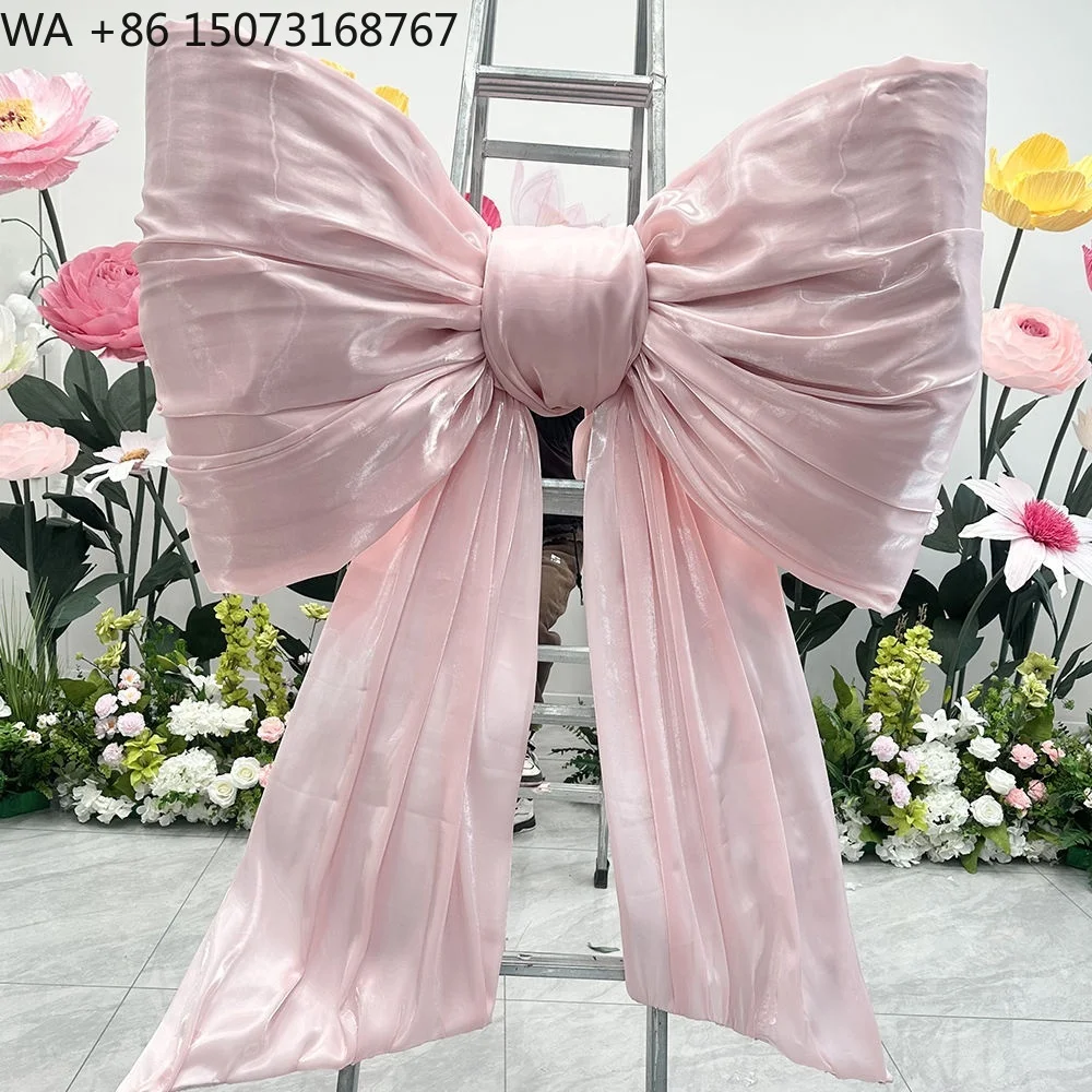 

Wholesale Handmade Giant Bow Wedding Decoration Artificial Flowers