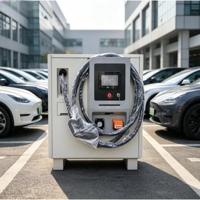 Customized 60kW DC Portable Fast Charging Station Floor Mounted IP54 Protection Grade Energy Storage Emergency System