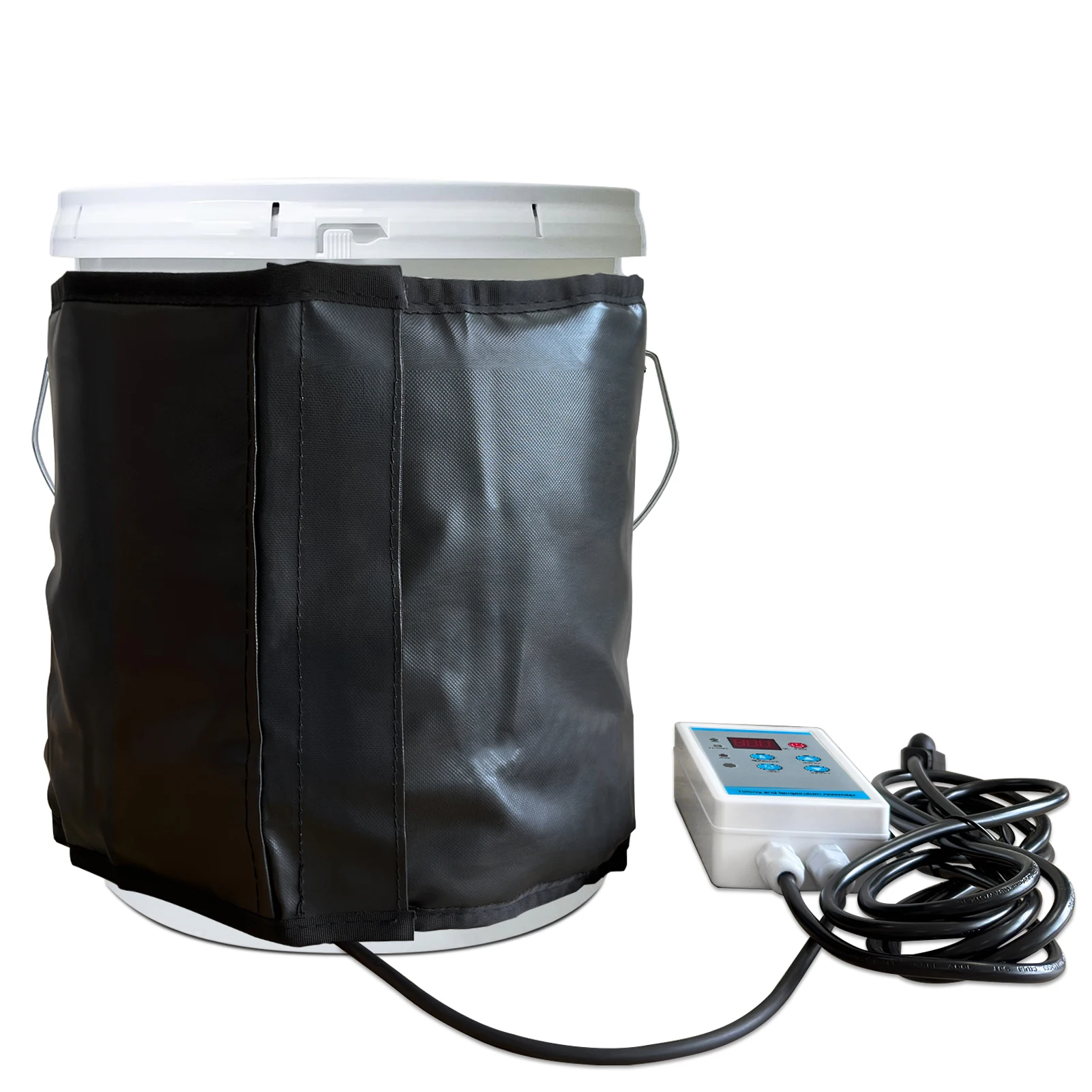 220V-230V Insulated Drum Heater Drum Heating Blanket 5gal Pail Heater Drum Heater Bucket Heater For Honey,Oil,Gas