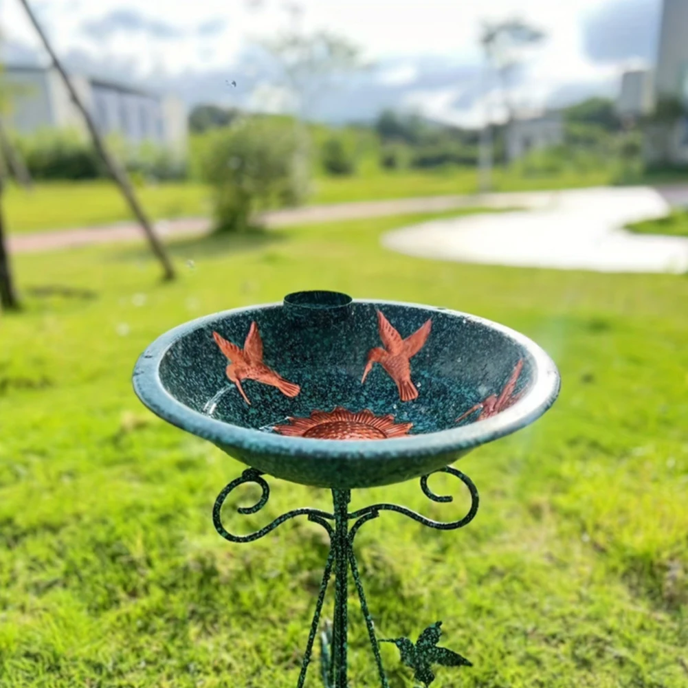 

Artistic Garden Bird Feeder Butterfly Art Outdoor Birdhouse Bird Feeder Easy Maintenance Innovative Drainage System