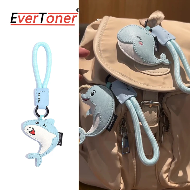 

EverToner забавный брелок из искусственной кожи с дельфином, океанское животное, Кит, сумка с дельфином, подвеска, подвески, подарки на день рождения, автомобильный брелок, подарок