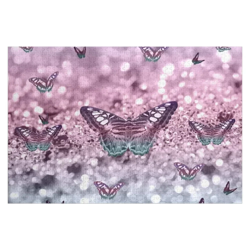 

Pastel Unicorn Butterfly Glitter Dream #2 (Faux Glitter) #shiny #decor #art Jigsaw Puzzle Custom Kids Toy Iq Puzzle