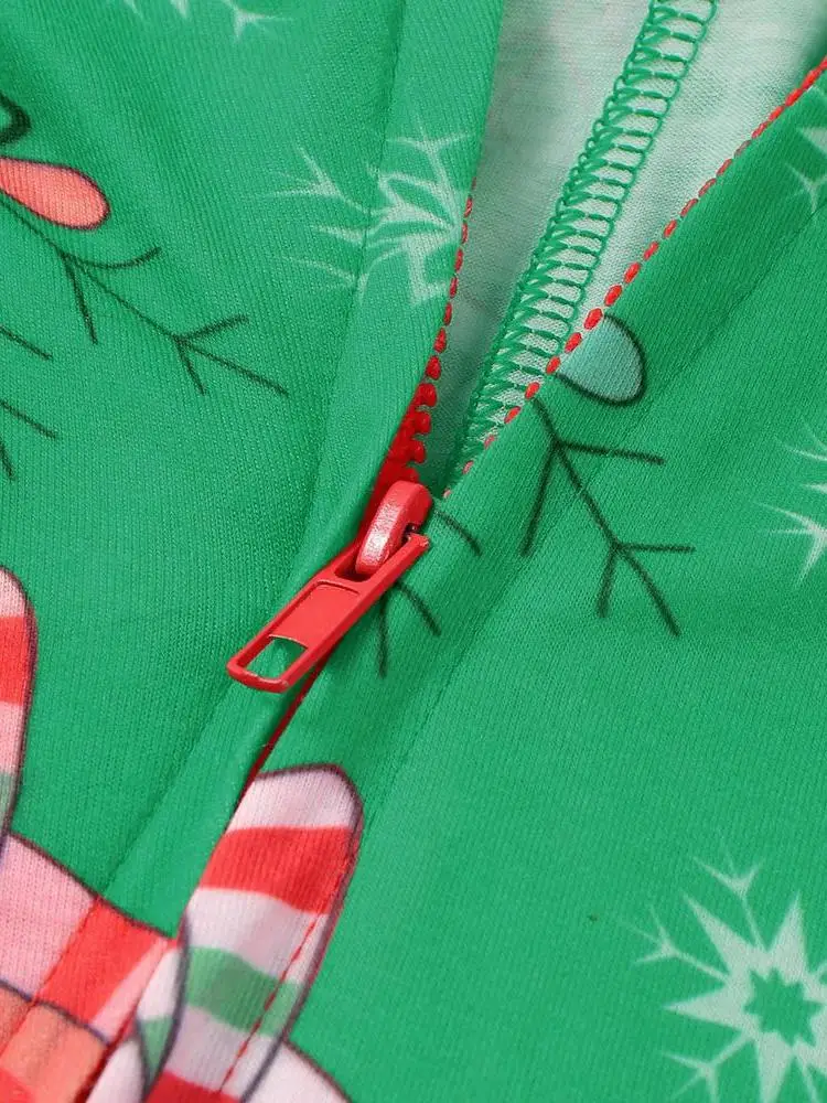 

Cisas Home Clothes Spwear Long Sve Hooded Onesie Fly Matching Outfit Soft Polyester Children's Home Suit