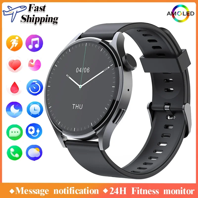 Xiaomi Mijia Smart Watch Men Health Body Temperature Infrared Blood Oxygen Monitor Dial BT Call Smartwatch for Birthday Gift