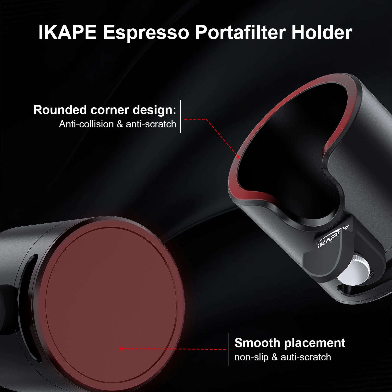 IKAPE エスプレッソ ボトムレス ポータフィルター ホルダー