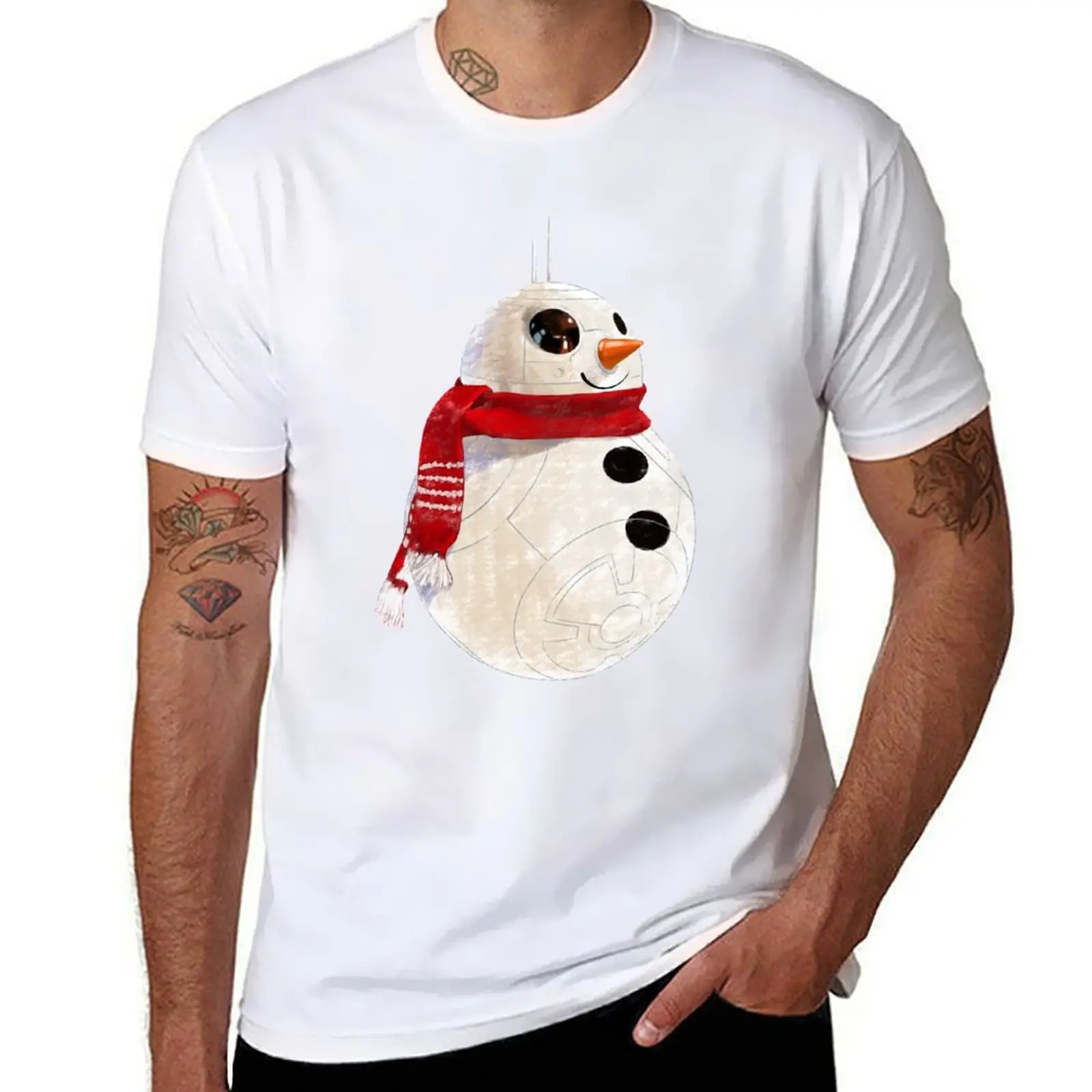 

Snowman BB 8 T-Shirt man t shirt luxury mens graphic t shirts
