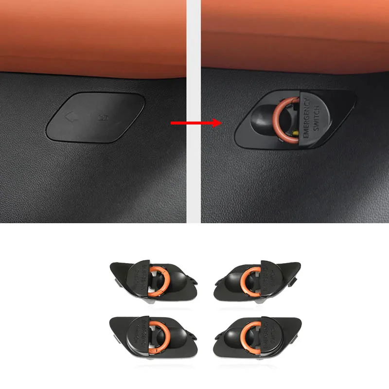 

4pcs for Changan Deepal S07 S7 2025 Emergency Door Switch Pull Ring Mechanical Switch Button