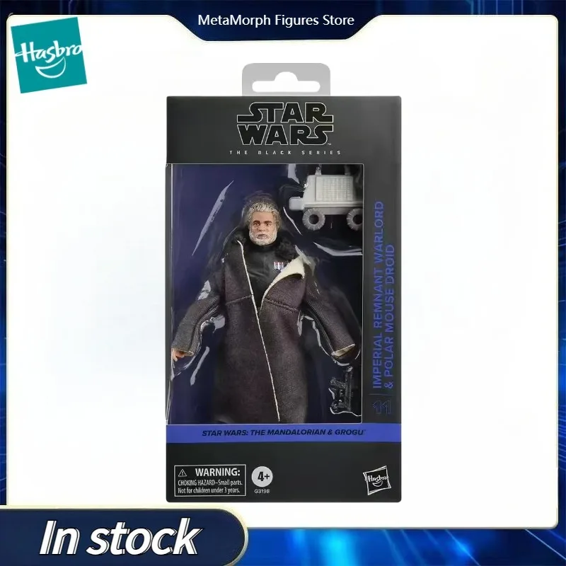 【preventa】figura-de-accion-original-de-hasbro-star-wars-the-black-series-imperial-remnant-warlord-y-polar-mouse-droid-coleccion-de-figuras-de-accion