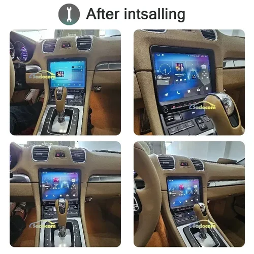 Imagen 2 del producto Reproductor de coche Carplay Android 12,0 8Core 8G + 128G Radio GPS Wifi multimedia para Porsche Cayman Boxster 718 911 918 981 997 2012-2018