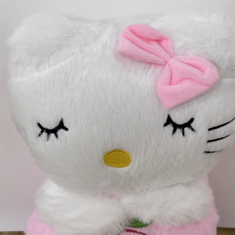Sanrio Hello Kitty Plush Toys Baby Sleep Soother with Music Lights Breathing Motion Soft Stuffed Animal Dolls Brithday Xmas Gift - Image 4