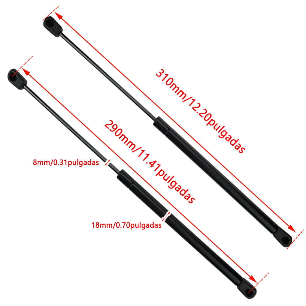 2Pcs Rear Tailgate Trunk Gas Struts Springs for Jeep Grand Cherokee 1999 2000 2001 2002 2003 2004 55352896AA