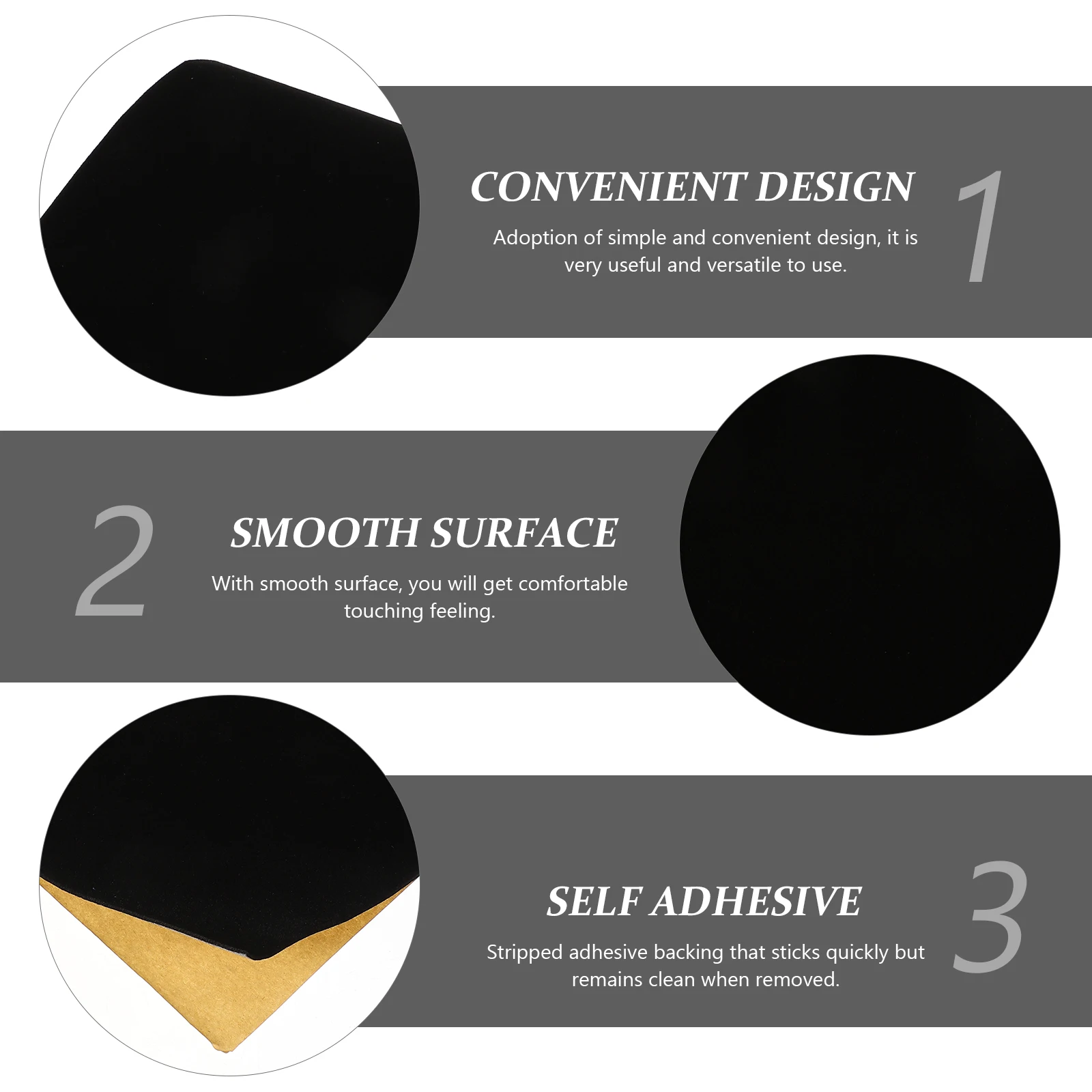 

5 Sheets Self-adhesive Jewelry Gift Box Packaging Liner Patches for Backpacks Drawer Liners Padding Insert Decoration