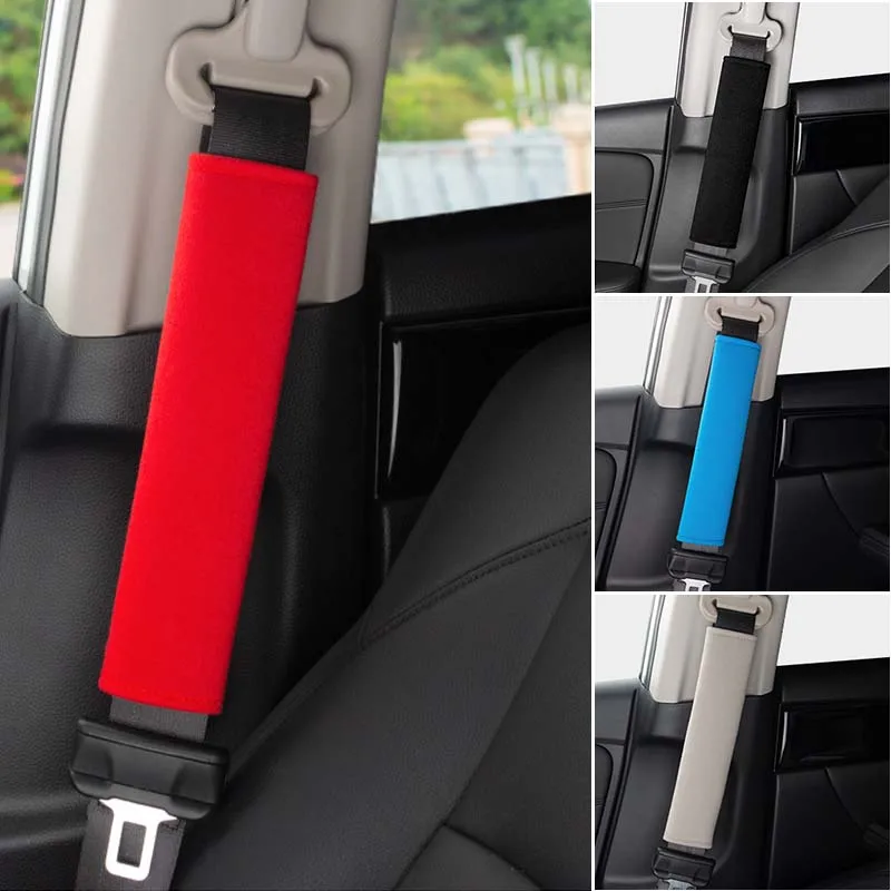 

Universal car seat belt shoulder pad, soft and comfortable, adjustable seat belt protector, driving accessories support Audi