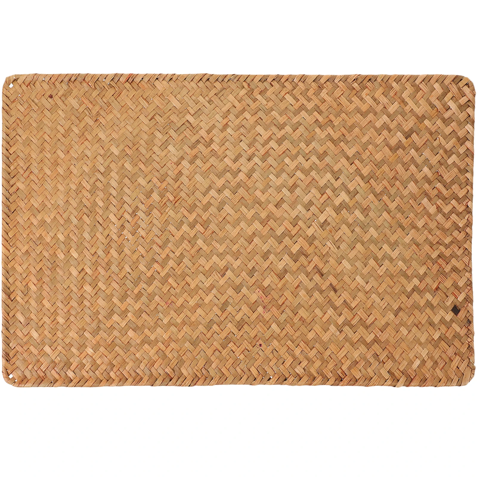 

Woven Placemat Farmhouse Tea Cup Mat Coffee Coaster Heat Resistant Wear-Resistant Rustic Dining Tableware Cushion Anti-Slip