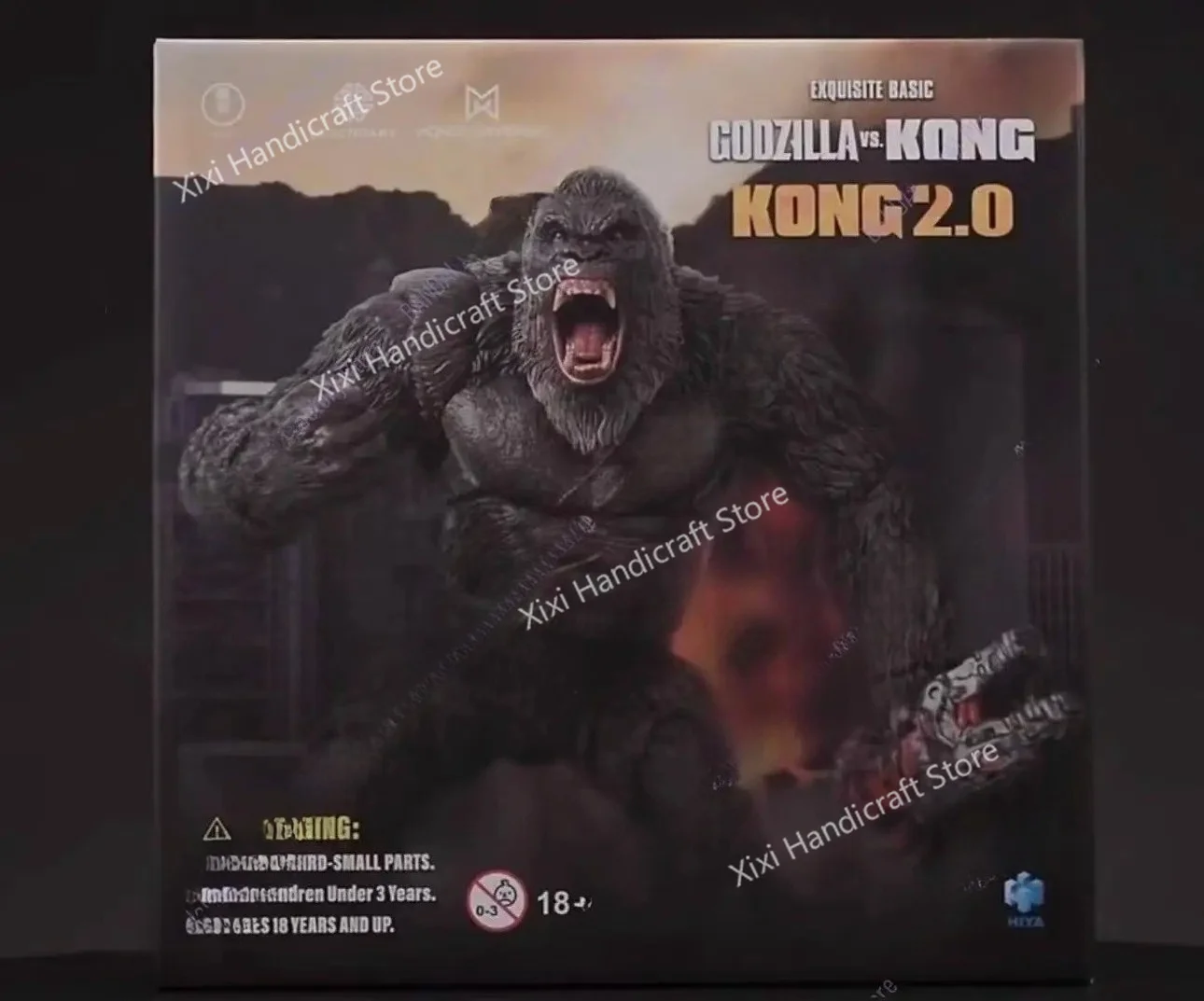 En stock ahora. La última figura de acción articulada HIYA Haiya Godzilla vs Kong 2.0 Rise of the Kong Empire.