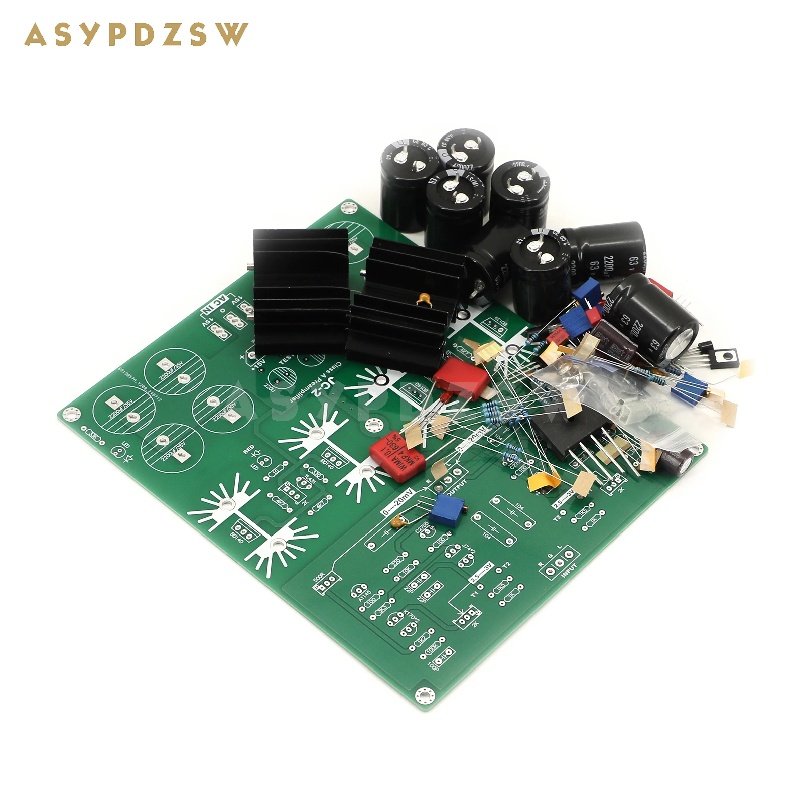 Mark JC2 HIFI Class A Fully symmetrical FET CPI Parallel Power supply JC-2 Pramplifier DIY Kit/Finished board