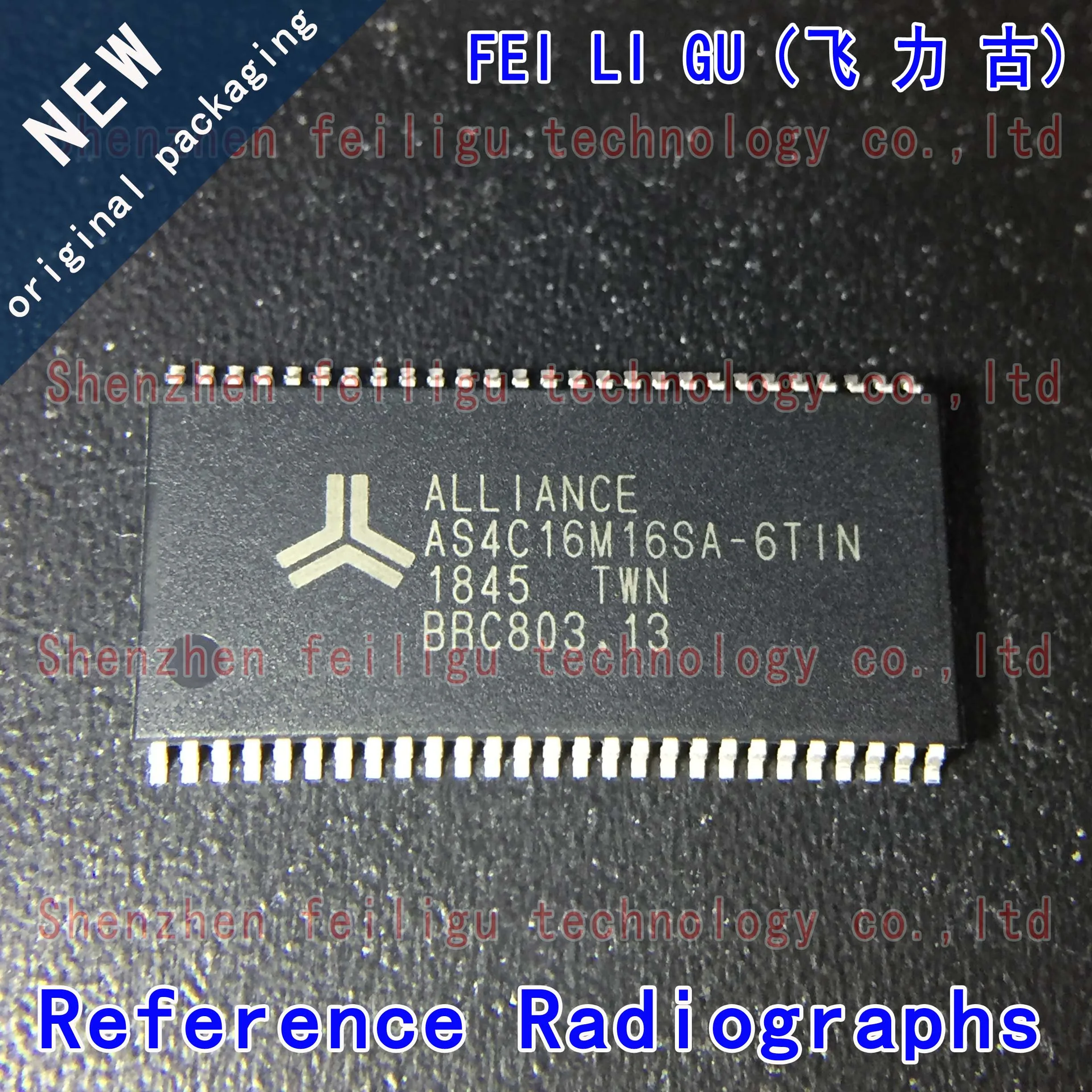 

1~30PCS 100% New Original AS4C16M16SA-6TIN AS4C16M16SA Package:TSOP54 SDRAM 256Mb memory Chip