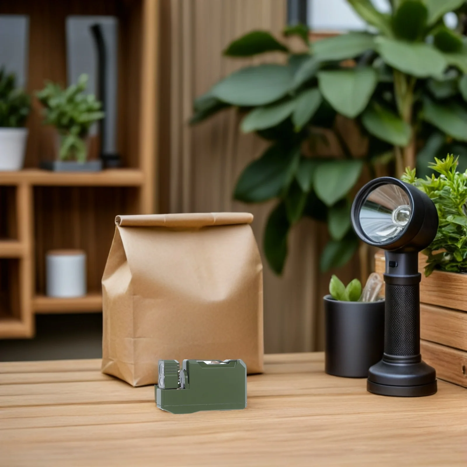 Mini Portable Flashlight 400 Lumens Rechargeable USB Charging Compact Pocket Torch Camping Hiking Emergency Light