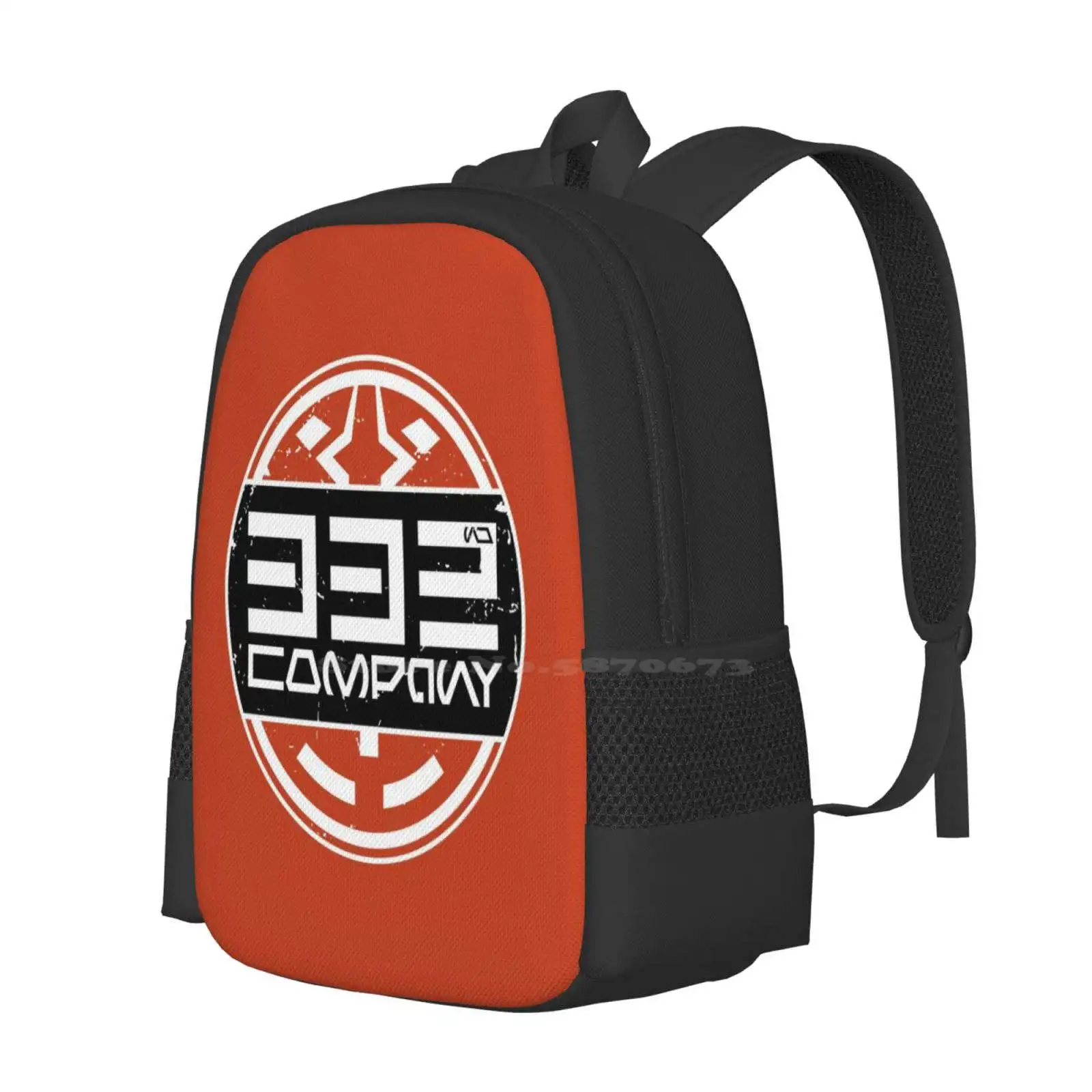 332Nd Company Logo Hot Sale Schoolbag Backpack Fashion Bags Clone Wars 332Nd Company Logo Symbol Patch