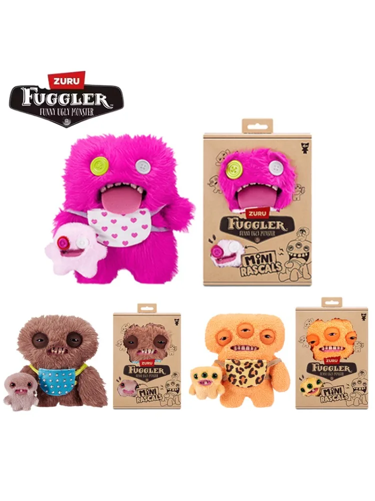 Fuggler Miękka Pluszowa Lalka Mini Szalonych Seria Kreskówka Brzydki Kawaii Szczęki Potwór Śmieszny Oryginalne Pudełko Zabawka dla Dzieci Prezenty Świąteczne — 2
