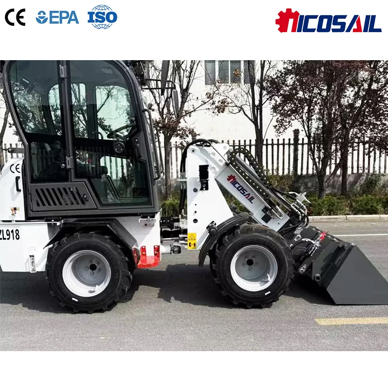 

Nicosail Telescopic Wheel Loader Custom Telescopic Boom Loader with ROPS Roll Cage for Operator Safety in Hazardous Work