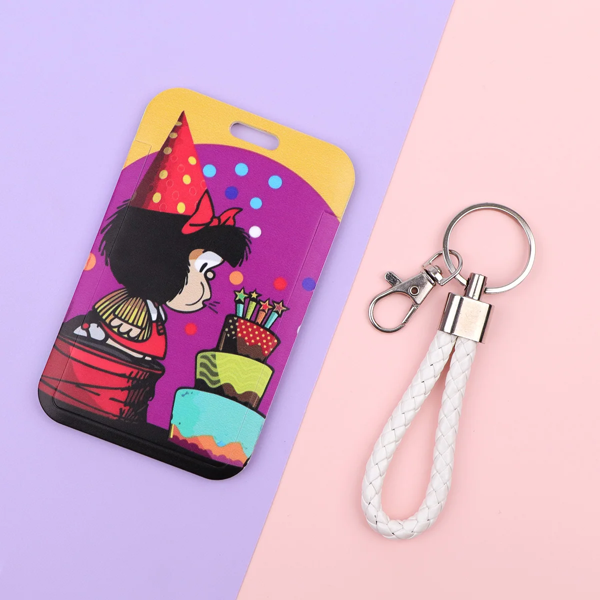 

Милый девчачий шнурок-держатель для ключей, брелоков, ID-карт, паспортов, студенческих пропусков, USB-накопителей, короткие ремешки, аксессуары для ключей