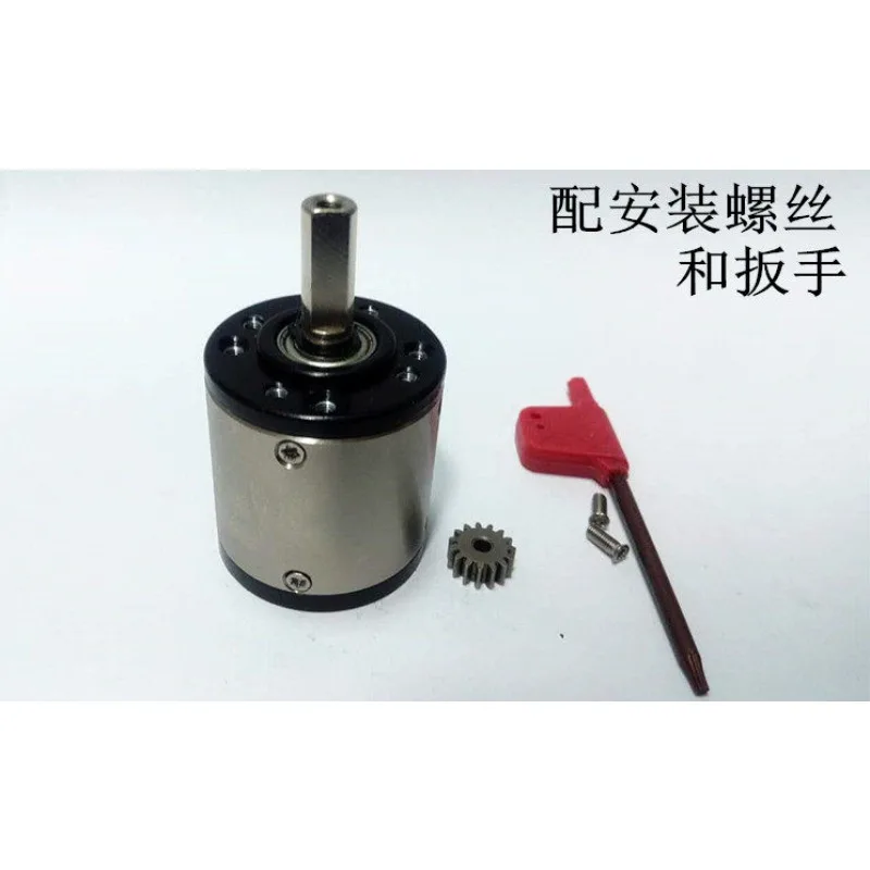 Outer diameter 38mm, compatible with RS555 550 545 BL3650 brushless motor planetary reducer. 0.7 mode gear
