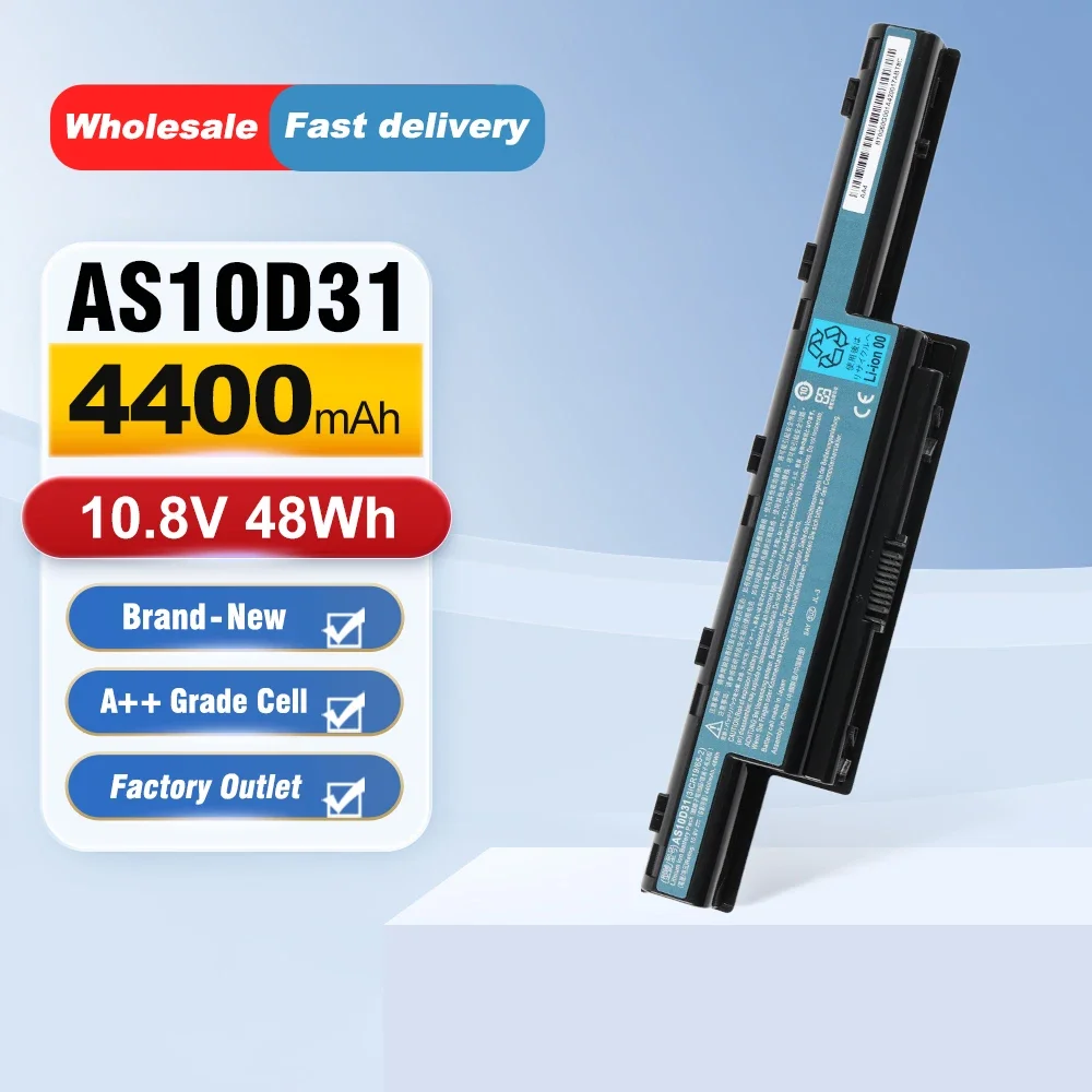 ETESBAY AS10D31 Laptop Battery For Acer 4741G 5560G 5741G 5742G 5750G 7741G 7750G 7751G 7560G E1-471G AS10D71 AS10D51 AS10D61