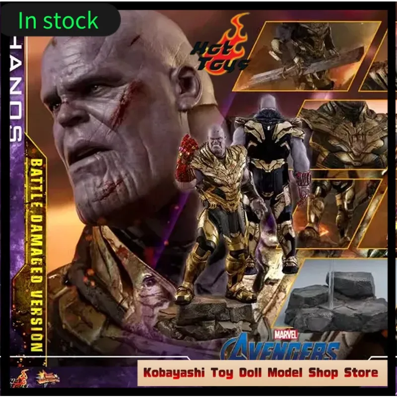 

HotToys HT MMS564 1/6 Thanos 4.0 Battle Damaged Edition, 41.5 см, фигурка с нано-перчатками с подсветкой