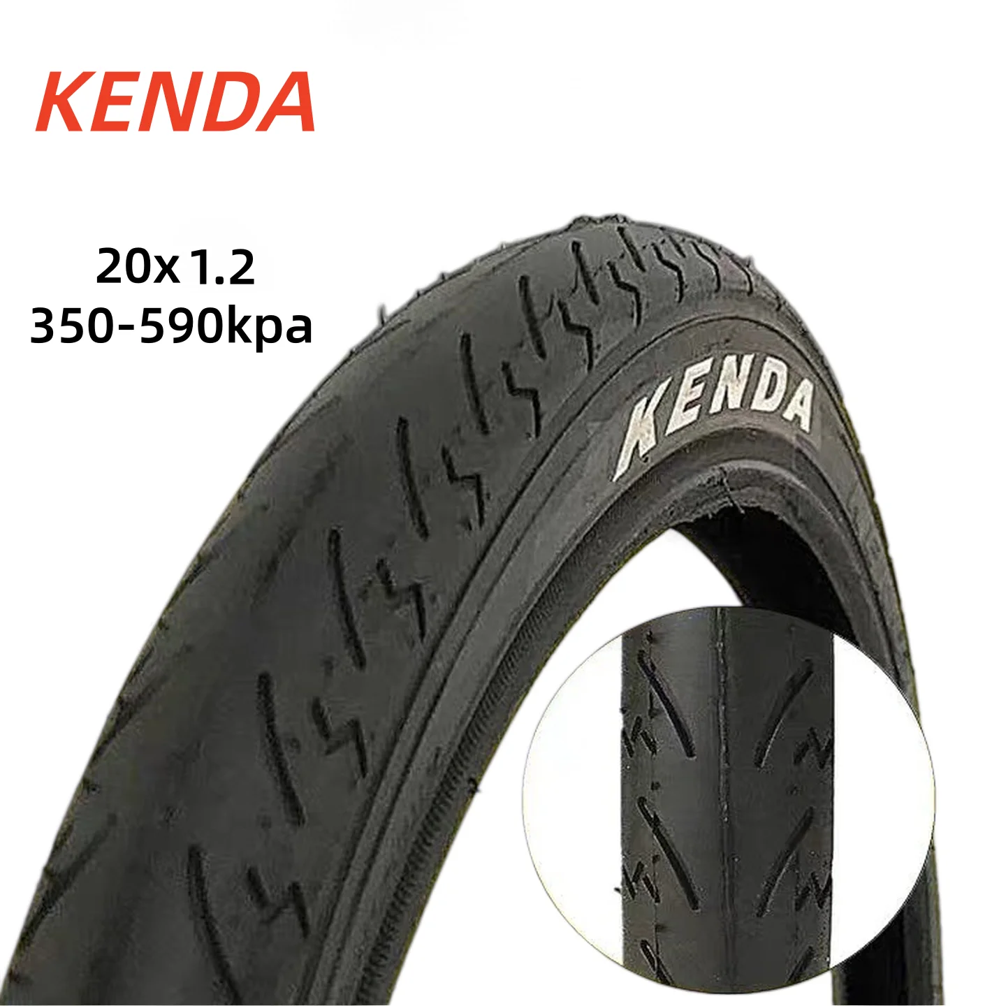 Original Kenda 20-Zoll-Fahrradreifen 20x1.95 20x2.125 20x2.35 20x2.0 Fahrradreifen 20x1.25 20x1.35 20x1.5 20x1.75 für BMX-Faltrad – Detail 1