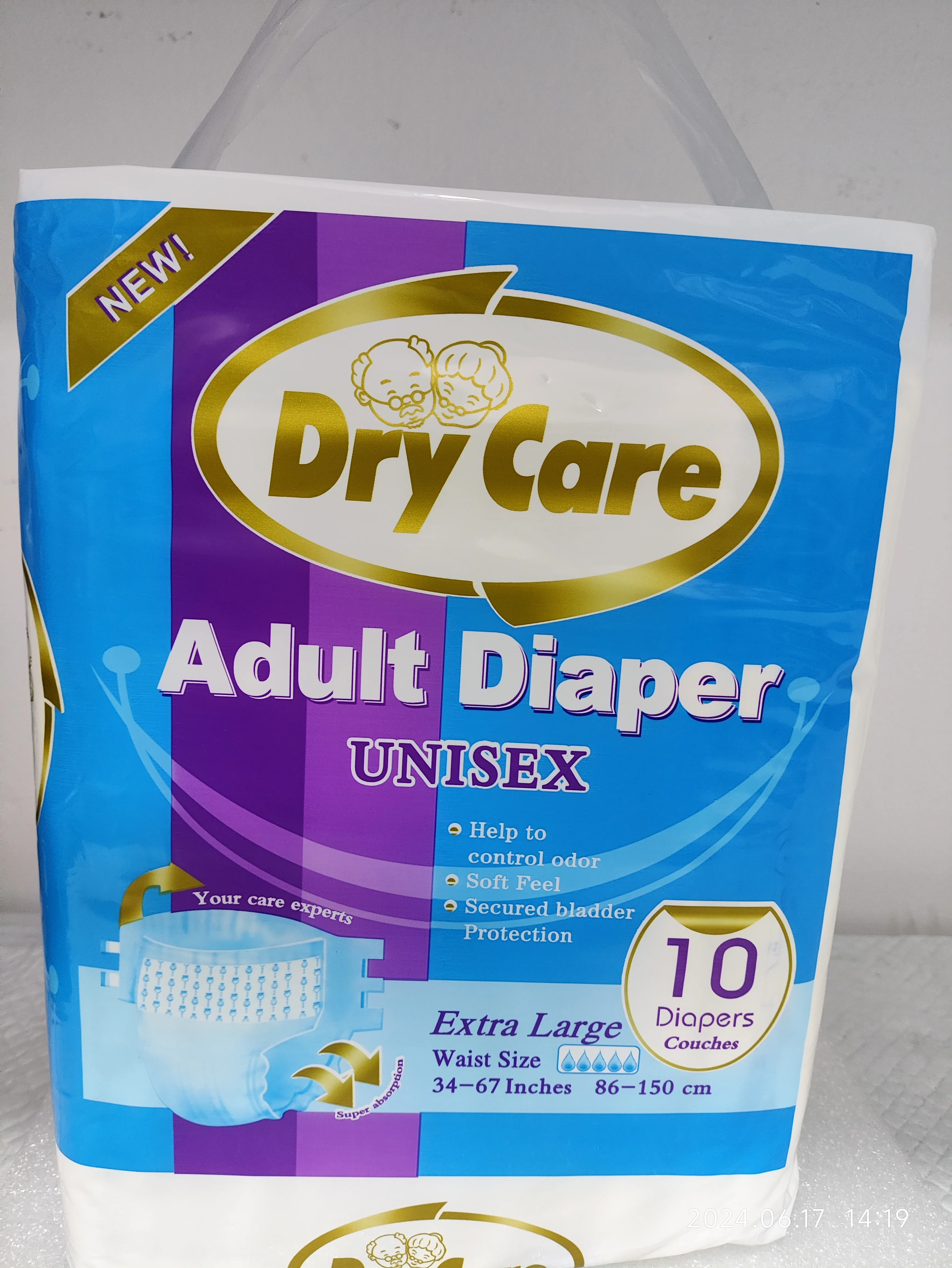 Wholesale adult care products adult diaper good quality adult diaper